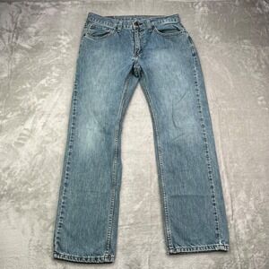Levis 559 Jeans Men 32x32 Fit 31x29 Blue Loose Straight Medium Wash Grunge Denim